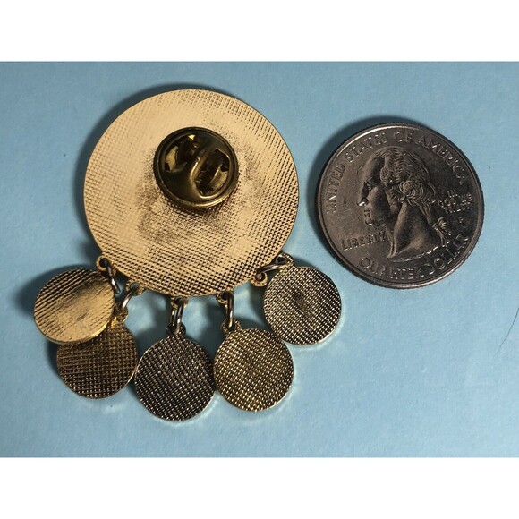 NM-OM , Odyssey of The Mind , Dreamcatcher -10 year pin with Native Symbols - Picture 2 of 2